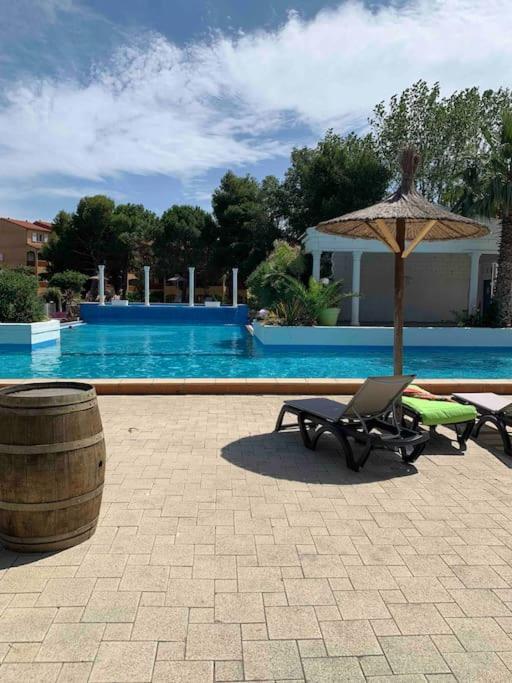 Appartement Cosy Confort Parking Clim Wifi Linge Acces Piscine Non Inclus Canet-en-Roussillon Exterior photo